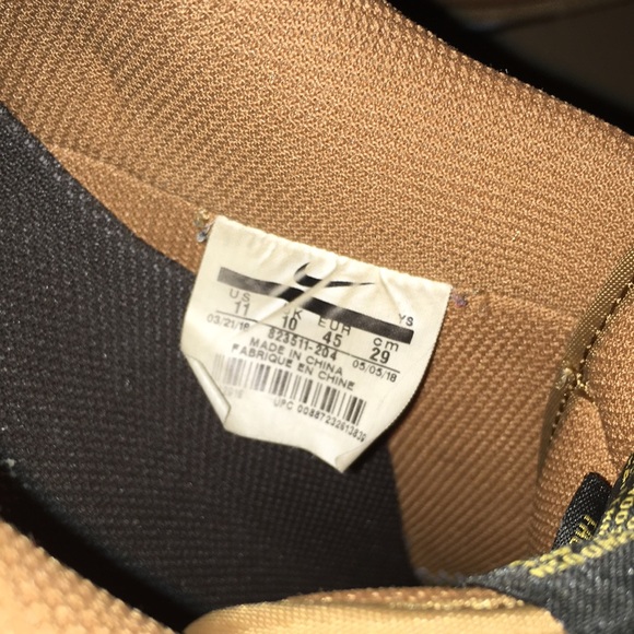 Nike Air Force 1 peanut butter size 11 - Picture 4 of 5